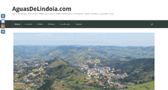 Desktop Screenshot of aguasdelindoia.com