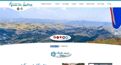 Desktop Screenshot of aguasdelindoia.com.br